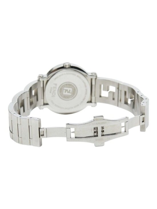 Fendi Orologi 2 Hand Quadro Watch Gray Silver Stainless Steel main image 6